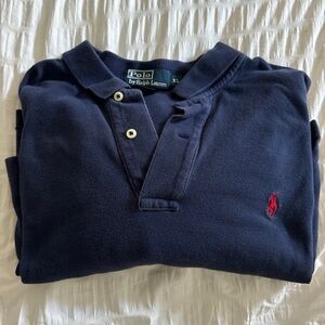 Men’s polo long sleeve shirt